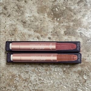 Set of 2 Maracuja Juicy Lip Plump - rose & rosy copper shimmer glass. New in box